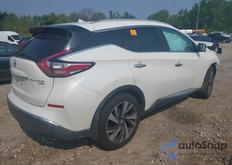 2015 Nissan Murano Platinum из США, поврежденный, VIN 5N1AZ2MH1FN212211